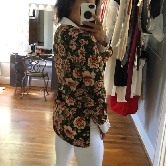 Zara Floral Blouse - Picture 7 of 15